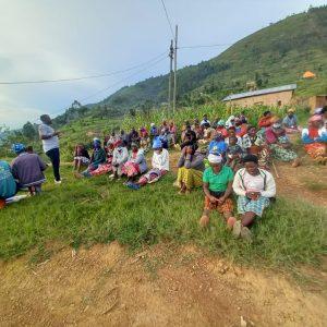 Rwanda - Conducting community meeting